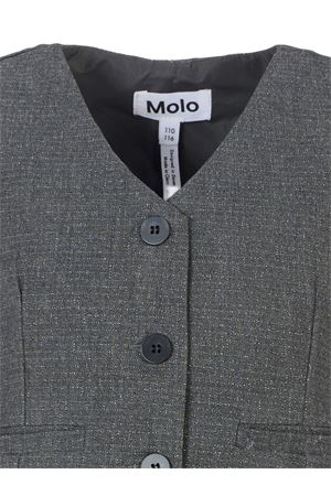 grey polyester gilet MOLO KIDS | 2W25M2029436